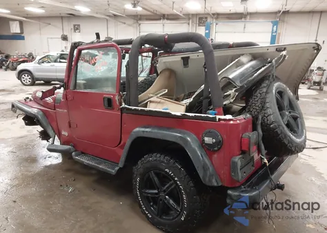 1999 Jeep Wrangler Se из США, поврежденный, VIN 1J4FY29P5XP407399